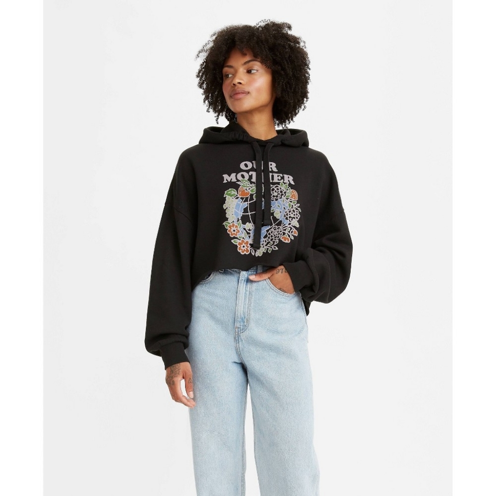 Women's Levi's Graphic Crop Prism Hoodie